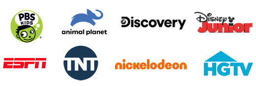 DIRECTV STREAM channel logos
