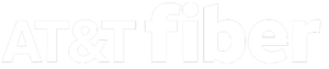AT&T Fiber logo wht