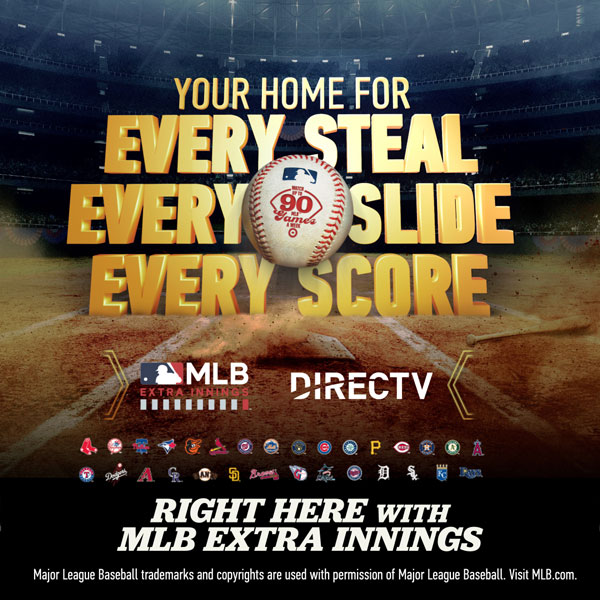 Watch MLB on DIRECTV FOR BUSINESS
