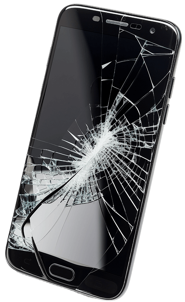 Broken-phone image of broken phone